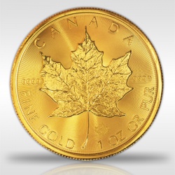 Kanadyjski Liść Klonowy 1 Uncja Złota  (wysyłka 24h) 